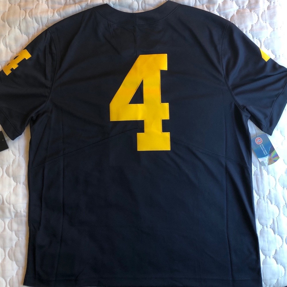 Nike Jordan Michigan Wolverines Football Jersey - Picture 2 of 6